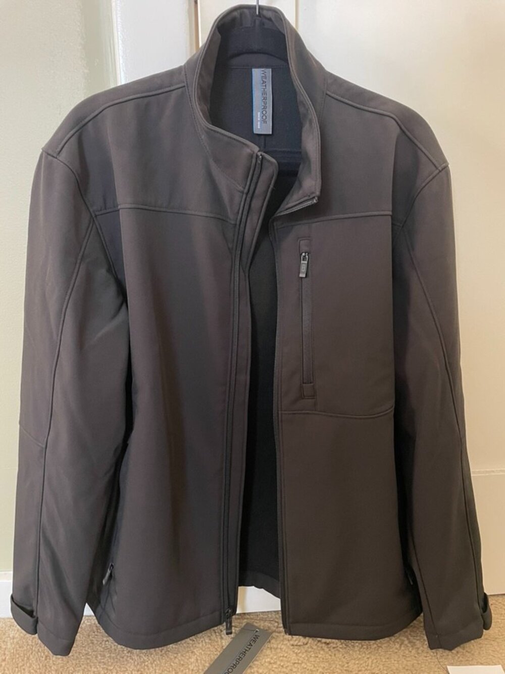 Weatherproof soft shell men’s jacket - brand new